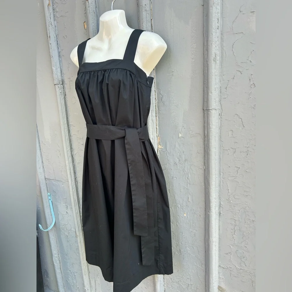 Club Monaco Black Sash Dress, size 0 - Picture 5 of 9
